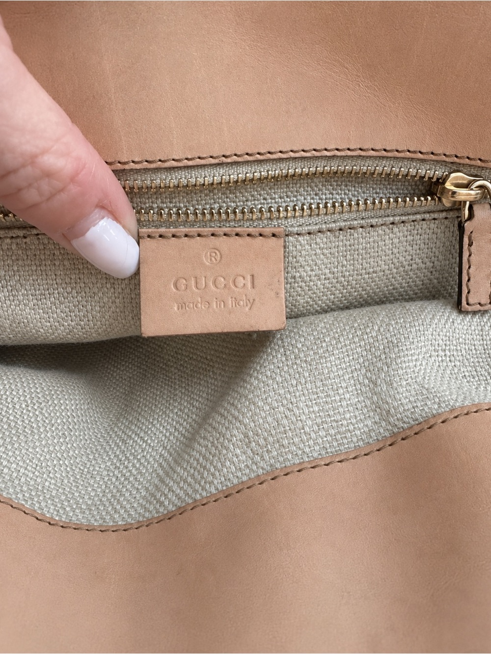 💯 Authentic Gucci Flora Bamboo Medium Top Handle Bag 137395 - Picture 3 of 4